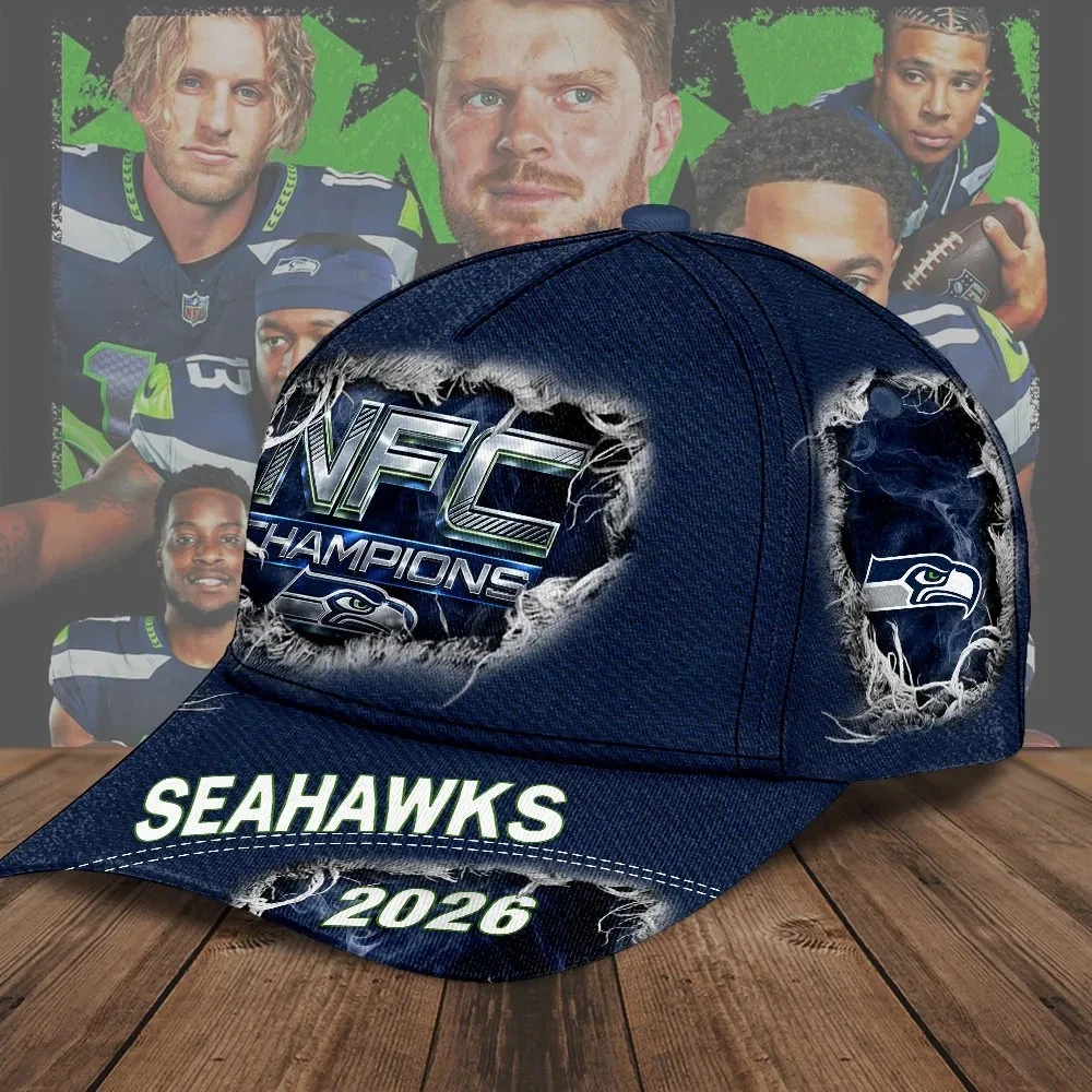 Seahawks 2026 NF.C Champions Classic Cap