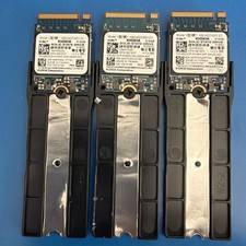 Kioxia TOSHIBA 512GB NVMe SOLID STATE DRIVE SSD 512GB Lot Of 3 Tested/working