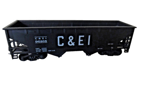 Chicago Eastern & Illinois CEI 96265 2 bahías Ho tolva negra - acopladores Kadee - usados | Zustand: Used