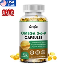 Omega 3-6-9 Vegan & Vegetarian Omega Formula Essential Fatty Acid Complex