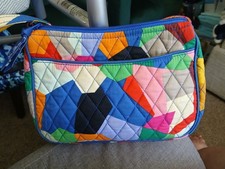 Vera Bradley 9x6x2 GEOMETRIC Print Crossbody ...
