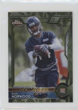 2015 Topps Chrome Mini Rookies STS Camo Refractor 14/99 Levi Norwood #189 fm0