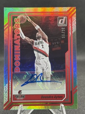2023-24 Donruss #DA-DAP Deandre Ayton Auto /99