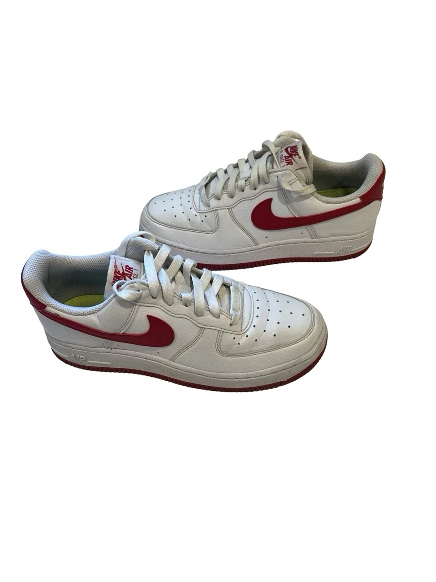 Nike Air Force 1 '07 SE Next Nature White Gym Red W for sale | eBay