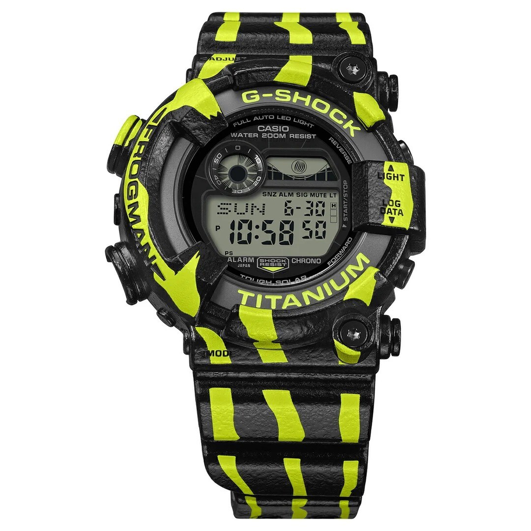 時計 CASIO G-SHOCK GW-200S FROGMAN CASIO G-SHOCK Frogman GW-200F Tough Solar Digital Divers Watch