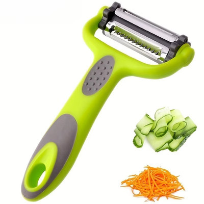 3-in-1 Peeler Slicer Grater Multifunction Kitchen Tool for Potato Carrot