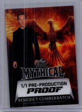 Benedict Cumberbatch Leaf Pop Century 1/1 Pre Production Proof