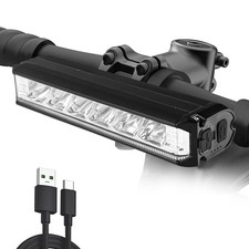 Waterproof Super Bright LED Bike Light USB Rechargeable Bicycle Front Headlight  