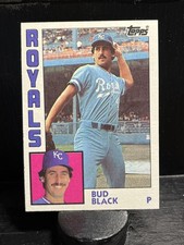 Bud Black #26 1984 Topps Kansas City Royals