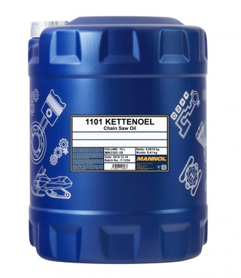 Mannol Kettensägenöl Kettenöl für Motorsägen Chainsaw Oil Haftöl 10L Kanister