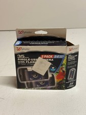 2 Pack 35mm Single Use Camera 54 pics exposures Indoor Outdoor EXP 05/2014