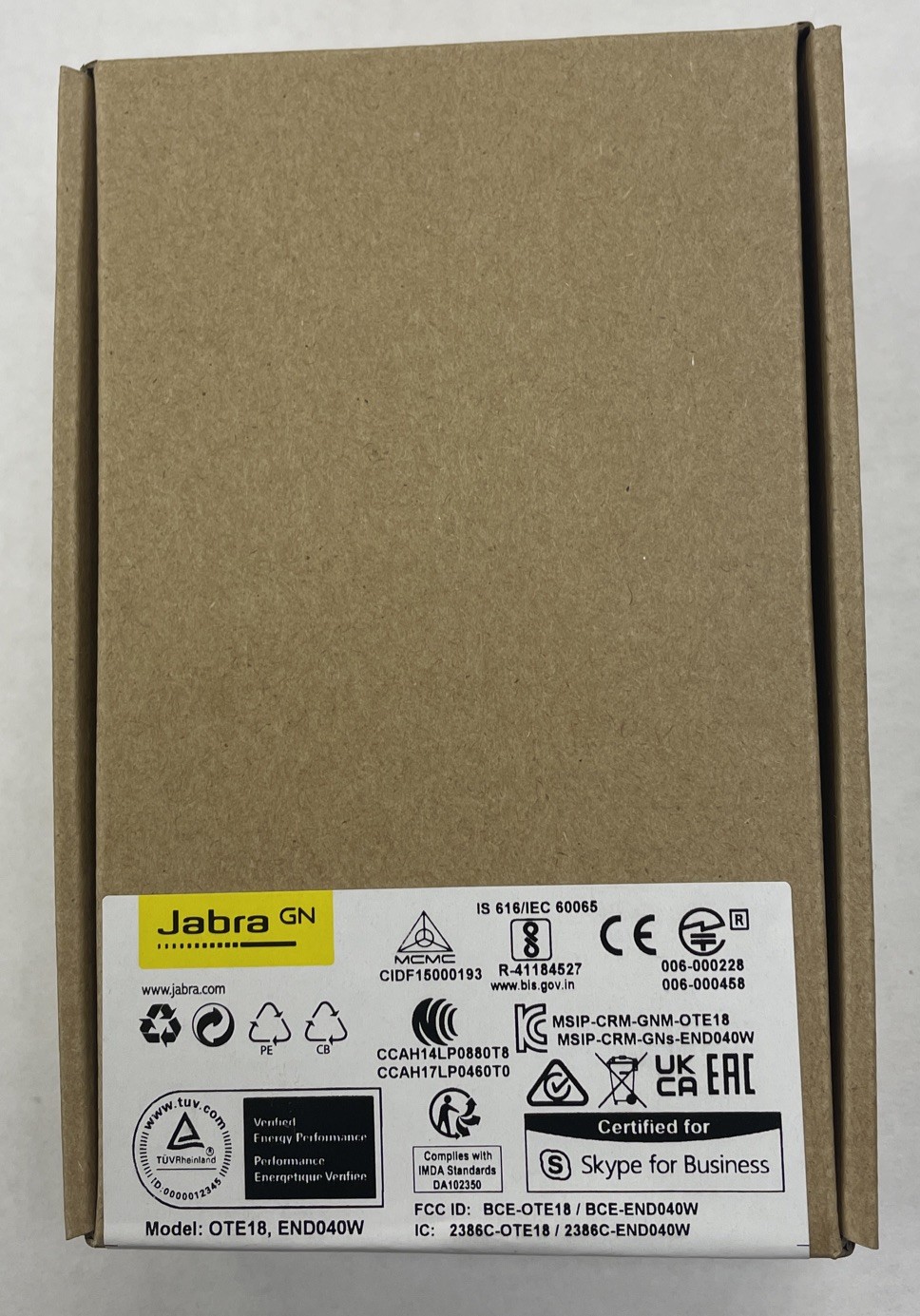 Jabra Stealth UC Headset P/N: 5578-230-309 Wireless Optimize