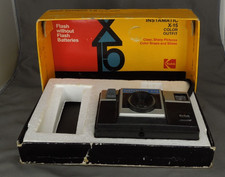 Vintage Kodak Instamatic X-15 Color Outfit Camera In Original Box