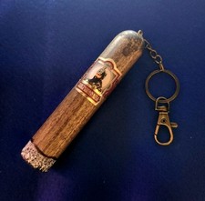 Custom Wooden Cigar Keychain Ornament - THE TABERNACLE - HAVANA SEED No. 142