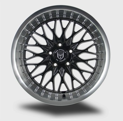 GWG NS5 17 inch Black Chrome Rim fits BMW X1 2012 - 2018