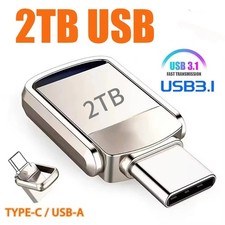 Type C USB 3.0 Flash Drive Thumb Drive Memory Stick for PC Laptop 1TB 2TB lot