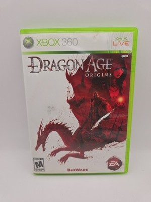 Dragon Age Origins 2009 Xbox 360 BioWare EA RPG Game Case Manual Disc M Rated