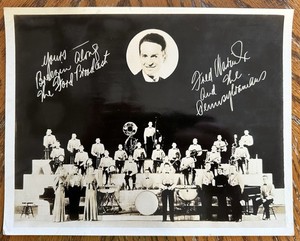1920’s Very Rare Signed Fred Waring & The Pennsylvanians Original 8 X 10 Photo