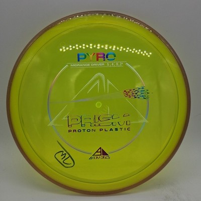 Used Axiom Prism Proton Pyro Yellow/Purple Rim 177g