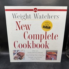 Vintage 1998 Weight Watchers New Complete Cookbook Ring Binder 1-2-3 Success