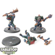 Seraphon - 3x Kroxigor - dipinto