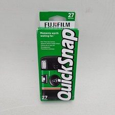 Fujifilm QuickSnap Flash 400 Disposable Camera, 27 Exposures Proc By 4/2028