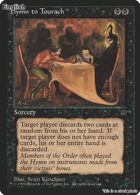 #ad MTG Hymn to Tourach Kirschner FEM MP $1.00