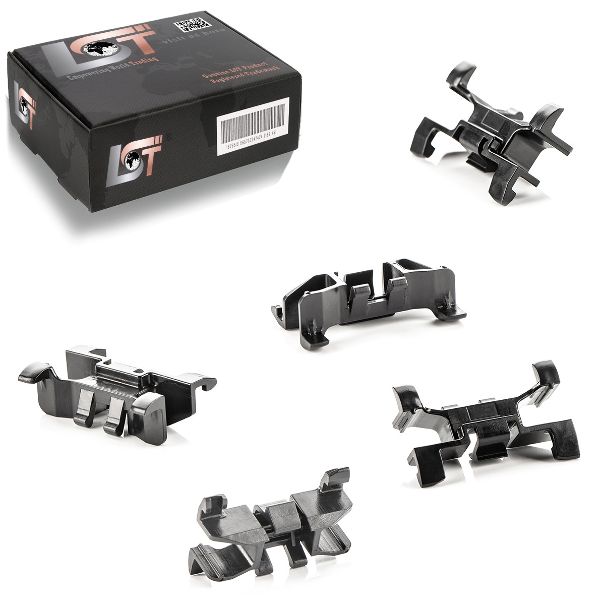 5x Molding Gutter Fastening Clips for Mercedes W169 W245