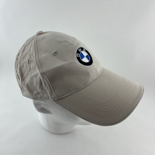 BMW Baseball Hat StrapBack Cap Cream Outdoor Casual Adjustable Braman Motors - Picture 9 of 14