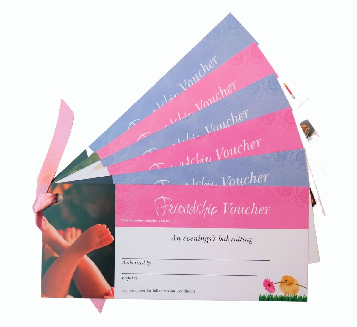  Em & Friends Best Friend Vouchers, BFF Gift Coupons