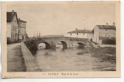 CLUNY - Saone & Loire - CPA 71 - Pont de la Levée 3