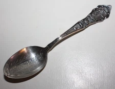 Vintage Sterling Silver Souvenir Spoon Jacksonville, FL 5.25" 14g