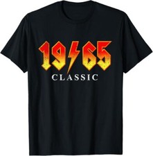 Vintage 1965 Classic Rock Legend 60 Year Old 60th Birthday T-Shirt