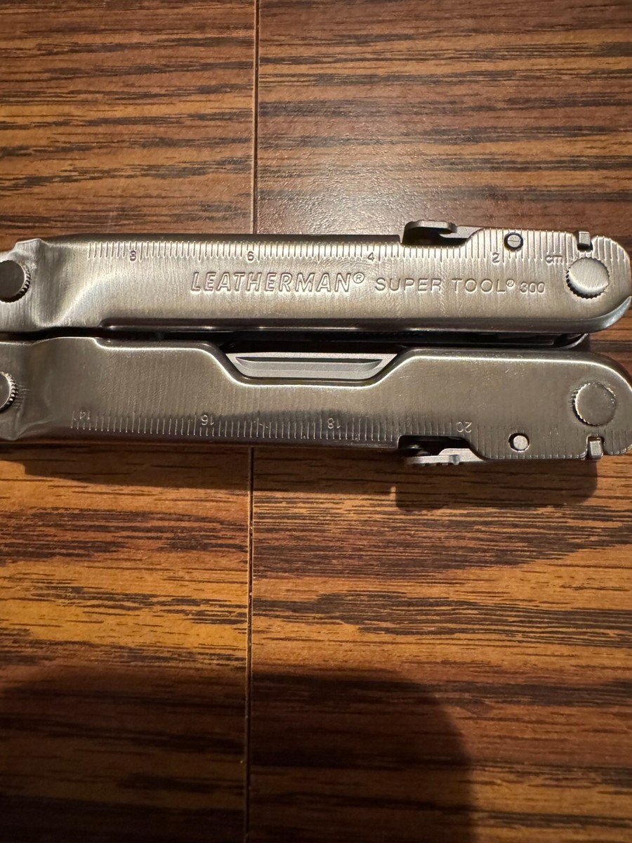 Leatherman Supertool 300 Stainless Steel Multitool with