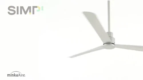 Minka Aire Simple 65" Indoor/Outdoor Ceiling Fan With Remote, Oil Rubbed Bronze - Video 1 of 1