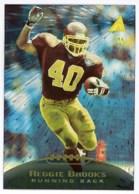 1995 Pinnacle Trophy Collection Reggie Brooks Card  #76