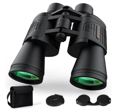 DEESOO Fernglas 20x52 für Erwachsene – wasserdicht, klar, ideal für Outdoor & Jagd