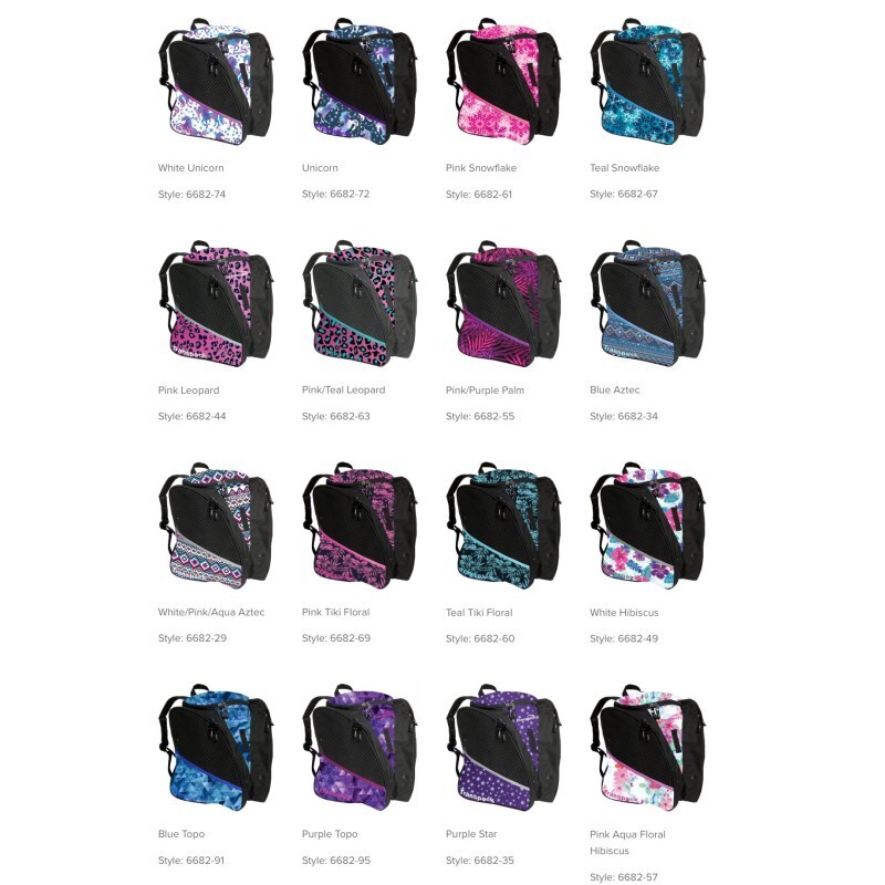 MOCHILA TRANSPACK PATINES FIGURATIVOS DE HIELO, HIELO Y RODILLO