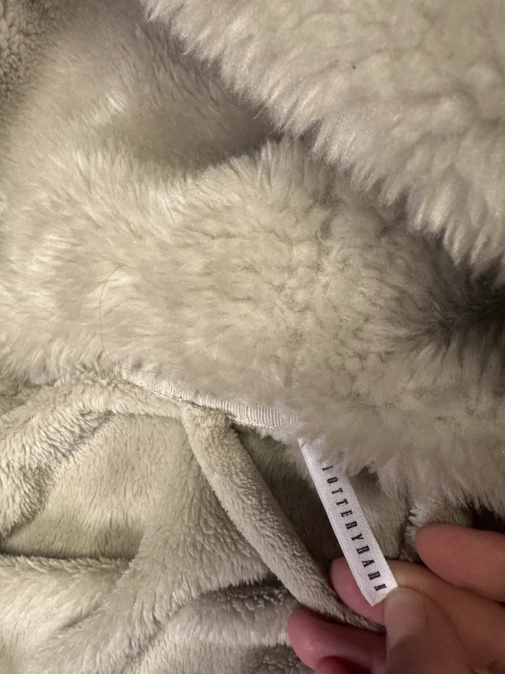 Халат с капюшоном кремовый подростковый Pottery Barn - отсутствует галстук - маленький - Изображение 2 из 4