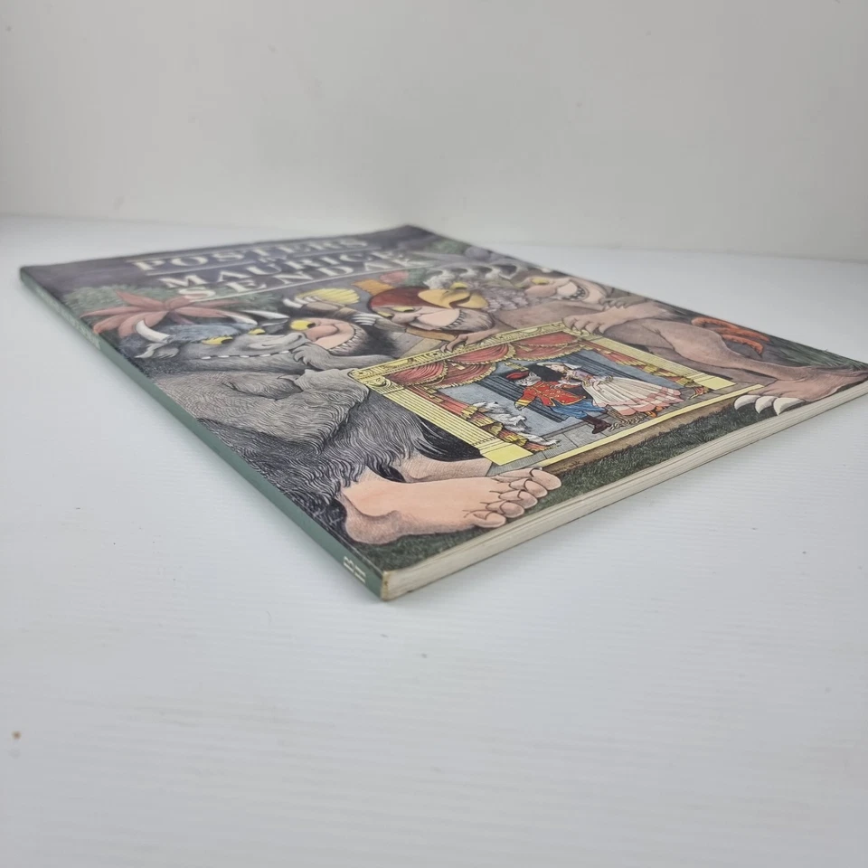 Posters by Maurice Sendak Rare Soft Cover Book Vintage 1986 - Image 3 of 4