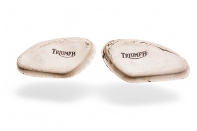 Triumph 3T TR6 T15 T20 T100 T110 T120 Left & Right Gas Tank Knee Pad *RG11