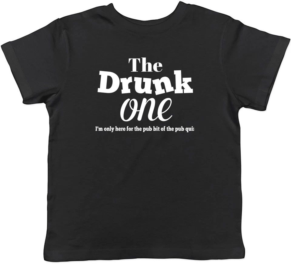 BABY ORIGINALS Lustiges Drunk One Kinder T-Shirt Only here for the Pub Bit Kinder Jungen Mädchen Geschenk