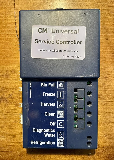 cm3 universal service controller bin full