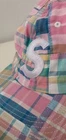SS19 Supreme Patchwork Madras S Logo 6 Panel cap Multicolour hat