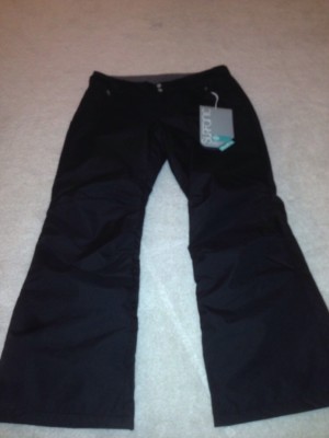 Surfanic große schwarze Sallopete Hose neu mit Etikett