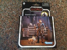 Star Wars Sabine Wren Deluxe 3.75    Figure Ahsoka Disney  Vintage Collection 2023
