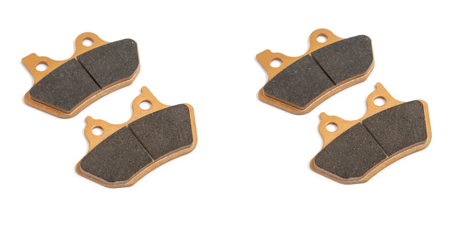 Harley front rear brake disc rotors and Pads Softail Fatboy Heritage Dyna - Imagen 3 de 4