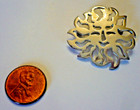J.H. Breakell Sun Pin Sterling Silver Retired Newport Rhode Island Article Piece — photo 3