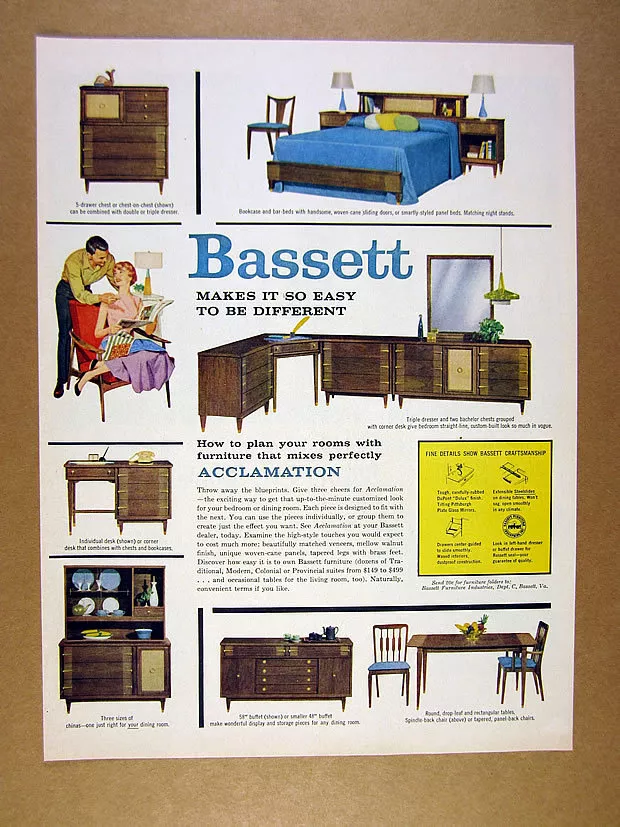 Bassett furniture discount deals
