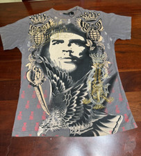 CHRISTIAN AUDIGIER LOS ANGELES SHIRT Sz LARGE 21.5x29